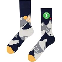 Lot De Chaussettes Fantaisie Unisex – 3 à 5 Paires Motifs Drôles, Taille Unique 39-46, Coton Confortable