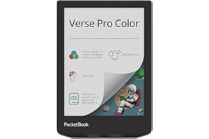 PocketBook Verse Pro Colour - 6" Colour E Ink Kaleido™ 3 E-Book Reader - SMARTlight - Text-to-Speech - Bluetooth - IPX8 Waterproof - Compact & Glare-Free - Stormy Sea