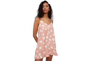 TRENDYOL Damen Polka Dot Gewebt Overall