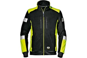 Sir Safety System Comfort Arbeitsjacke, Schwarz/Gelb Hv, L