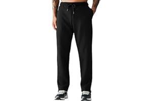 Love My Fashions Joggers for Men UK Tracksuit Jogging Bottoms Men’s Fleece Joggers Open-Hem Sweatpants with Pockets Drawstring Trousers Gym Workout