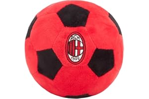 A.C. MILAN AC Milan Pelota de Peluche Suave de 15 cm, Producto Oficial