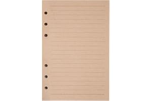 Kunstleder-Tagebuch, Notizbuch, nachfüllbar, Spiralbindung, klassisch, geprägt, Reise-Tagebuch, mit Blanko-Seiten und Retro-Anhängern, von Maleden Craft-Lined