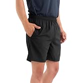 Slazenger RABI IN Erkek Cepli Deniz Şortu Siyah Mayo