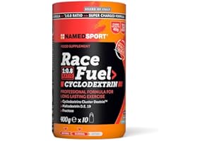 NAMEDSPORT SUPERFOOD NAMEDSPORT> Race Fuel>, la carbo-ricarica per gli Sport di Lunga Durata e Intensità, Ideale per gli Sport di Endurance