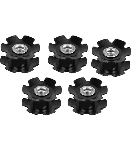 Konuooer Forcella per Bicicletta Ragnetto Forcella MTB Dadi a Stella, Forcella Auricolare, Asta Centrale per Dimensioni 22,2 mm, 25,4 mm, 28,6 mm, Scanalatura e Chiave Esagonale