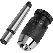 Präzisions-Schnellspannbohrfutter B16 1–16 Mm – Mit MK2/MT2 Kegeldorn, HRC45, H7-Toleranz, 100 Mm Länge – Für Drehmaschine & Bohrmaschine