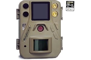 BolyGuard Cámara de caza nocturna HD 4K 37MP cámara de caza infrarroja visión nocturna para fotos en color y vídeo nocturno (SG520-D/SD)