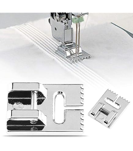 Doppelnadel-Set Für Nähmaschine – 6 Zwillingsnadeln & 3 Nähfüße Inkl. Box