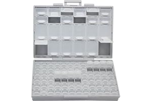 AideTek BOXALL96 96 Lids Enclosure SMD SMT Parts Organizer Surface Mount Box Labels