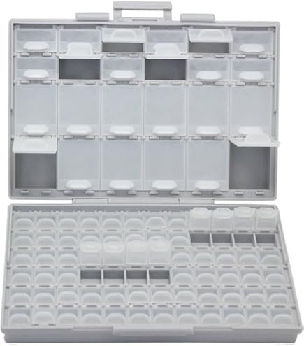 Smd Organizer Box 4-Pack Aidetek BOXALL96 Es – Surface Mount Component Smd Organizer Box 4-Pack Aidetek BOXALL96 Es – Surface Mount Component