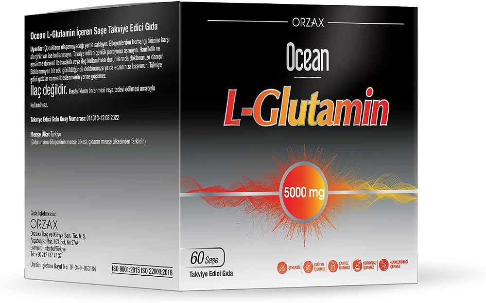 Ocean L-Glutamin 500 Mg 60 Saşe