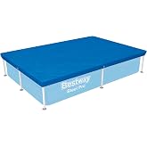 BESTWAY Rectangular Winter Cover 224 x 154 cm for Rectangular Pools of 221 x 150 cm Blue