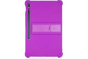 ORANXIN Case for Samsung Galaxy Tab S7 Plus 12.4 Inch - Soft Silicone with Stand Function Shockproof Rubber Shell Protective Cover for Samsung Galaxy Tab S7 Plus 12.4 inch (T970 / T975) 2020 Tablet