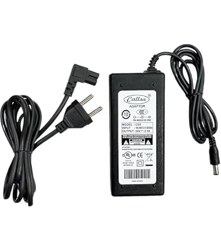 Caricatore adattatore CA CC 24V 2A 4 pin per scanner DR