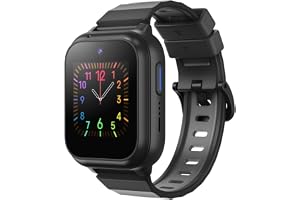 ZTE Kids Watch K2 Pro barnklocktelefon, svart - GPS, HD-kamera, säkerhetsfunktioner, hållbar design