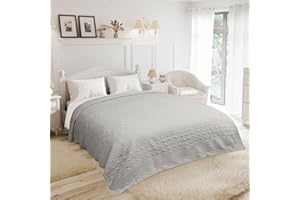 Emma Barclay Aran - Bedspread Set (Silver, Single)