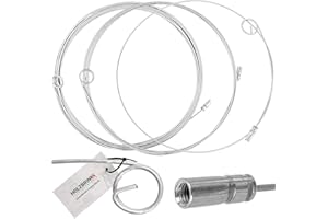 HOLZBRINK Canne flexible pour ramonage par le haut et le bas, flex-barre, M12, 10m