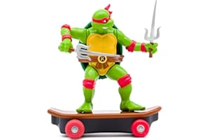 Teenage Mutant Ninja Turtles - Tortue Ninja - Figurine Tortue Ninja - Tortue Ninja Raphael du Film d’Animation Ninja Turtles: Teenage Years - Sewer Shredders, Édition Classique, à partir de 3 Ans.