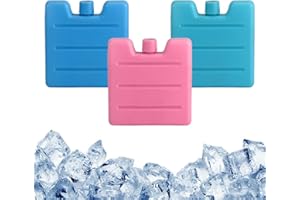 CERIOLL Freeze Board, Elementi di Raffreddamento, 3 Colori Elementi Refrigeranti, Ghiaccio per Borse Termiche, Mattonelle Refrigeranti, per I Viaggi E Il Campeggio, Mantenere Freddi Cibi E Bevande