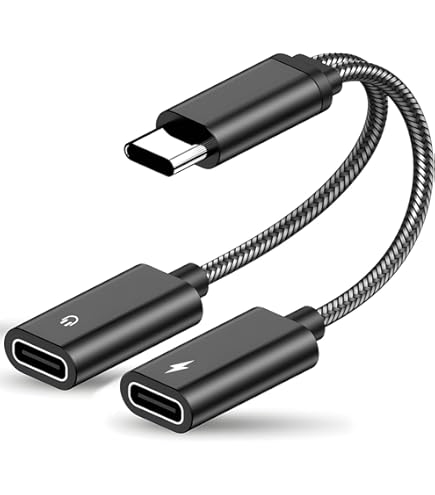 Splitter USB-C A Doppio Jack 3.5mm - Per Cuffie E Microfono, Cavo In Nylon, Per Gaming E Streaming - Foto 3