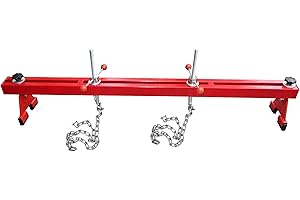 JOM Car Parts & Car Hifi GmbH 127422 Motorbrücke Motorträger Kotflügeltraverse Getriebe Motorhalter bis 500 kg rot