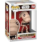 Funko Pop! Star Wars - Clone Trooper 501st Phase II Édition Spéciale #694 - Vinyle 10,9 Cm - Collection The Mandalorian