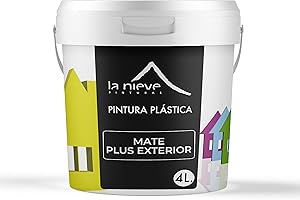 Pintura BLANCO MATE PLUS EXTERIOR pintura plástica 20kg LA NIEVE