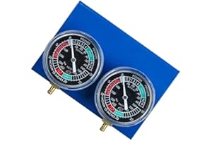 ORETG45 Medidor vacío la motocicleta Equilibrador Duradero Inicio Herramienta medición 2 cilindros Alto rendimiento Práctico Fácil aplicar Carburador Sincronizador carbohidratos Asistente profesional Plástico