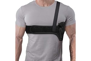 HOUSON Verdeckte Pistolenhalfter, Gun Holster Schulterholster Taktisch Waffenholster einstellbar Pistole Gürtel 115cm