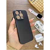 MTL S&uuml;per İnce Mat Ultra Thin Silikon Kılıf Siyah iPhone 15 Pro ile uyumlu
