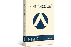Carta RISMACQUA 200gr A4 125fg avorio 110 FAVINI