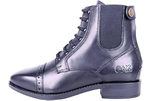 AK RIDING SPORTS AK AKRS-6051-04 - Stivaletti da equitazione in pelle pieno fiore EU