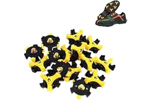 HPiano 20 Stück Universal Anti-Rutsch Golf Schuh Spikes Champ Stollen Pins,Golf Equipment Stinger,Golf Spikes Stollen Golf Schuh Spikes, Ersatz für Golfschuhspikes, rutschfest