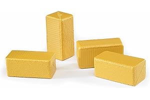 bruder 02342 - Accessori balle quadrate, 4 pezzi, agricoltura, accessori fasciatore per balle, pressa, azienda agricola, mietitrebbia