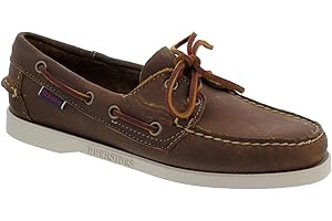 Sebago Dockside Portland Leather Womens Slip On Shoes