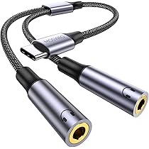Cubilux Lightning naar Microfoon Koptelefoonadapter voor iPhone 14/13/12/11/ SE/XR/XS/8/7 met Lightning-poort, iPad 10.2, Air/Mini, 3,5 mm Audio & Mic Splitter, Niet voor iPhone 15 of USB-C iPads