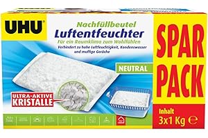 UHU Luftentfeuchter Nachfüll-Beutel 3x1000g