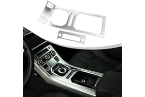DIYUCAR 2 x ABS cromado consola central caja de engranajes para Rangerover Evoque 2012-2018 accesorios
