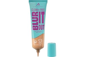 ‎MANHATTAN Manhattan Clean & Free Blur It Out Skin Tint, leichtes, hautberuhigendes Make-up mit Blur-Effekt für ein mattiertes Finish, 30 ml, 032 Classic Ivory