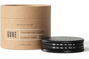 Zestaw zawierający filtr Gobe 72 mm UV i filtr polaryzacyjny kołowy (CPL) do obiektywów (1Peak)