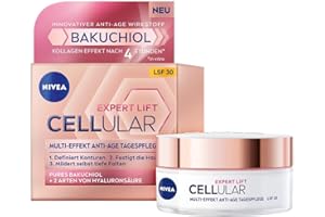 ‎NIVEA NIVEA Cellular Expert Lift Multi-Effekt Anti-Age Tagespflege, feuchtigkeitsspendende Tagescreme für eine jünger aussehende Haut, Feuchtigkeitscreme mit LSF 30 (50 ml)
