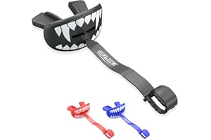 SAFEJAWZ Lip Protector Adulti e Junior per boxe, basket, lacrosse, calcio, MMA, arti marziali, hockey e tutti gli sport di contatto (Fangz)