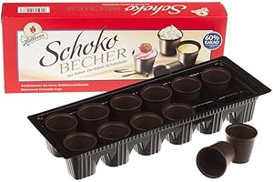 ‎HALLOREN Halloren Schoko Becher aus feiner Zartbitter-Schokolade