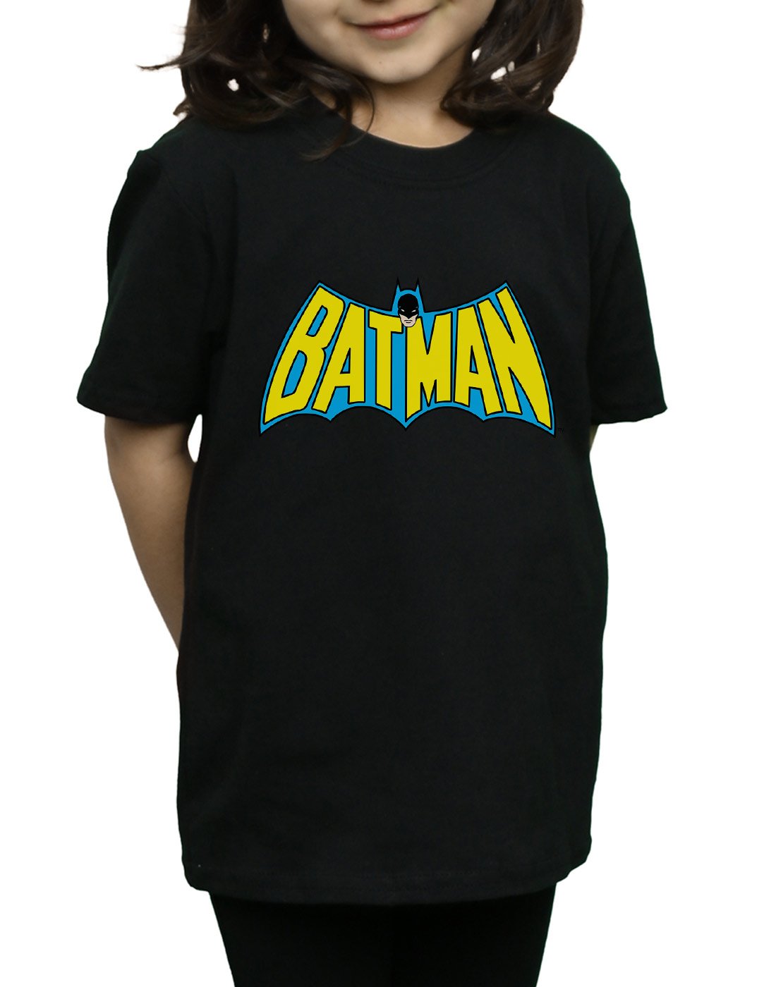 DC-Comics-Mdchen-Batman-Retro-Logo-T-Shirt