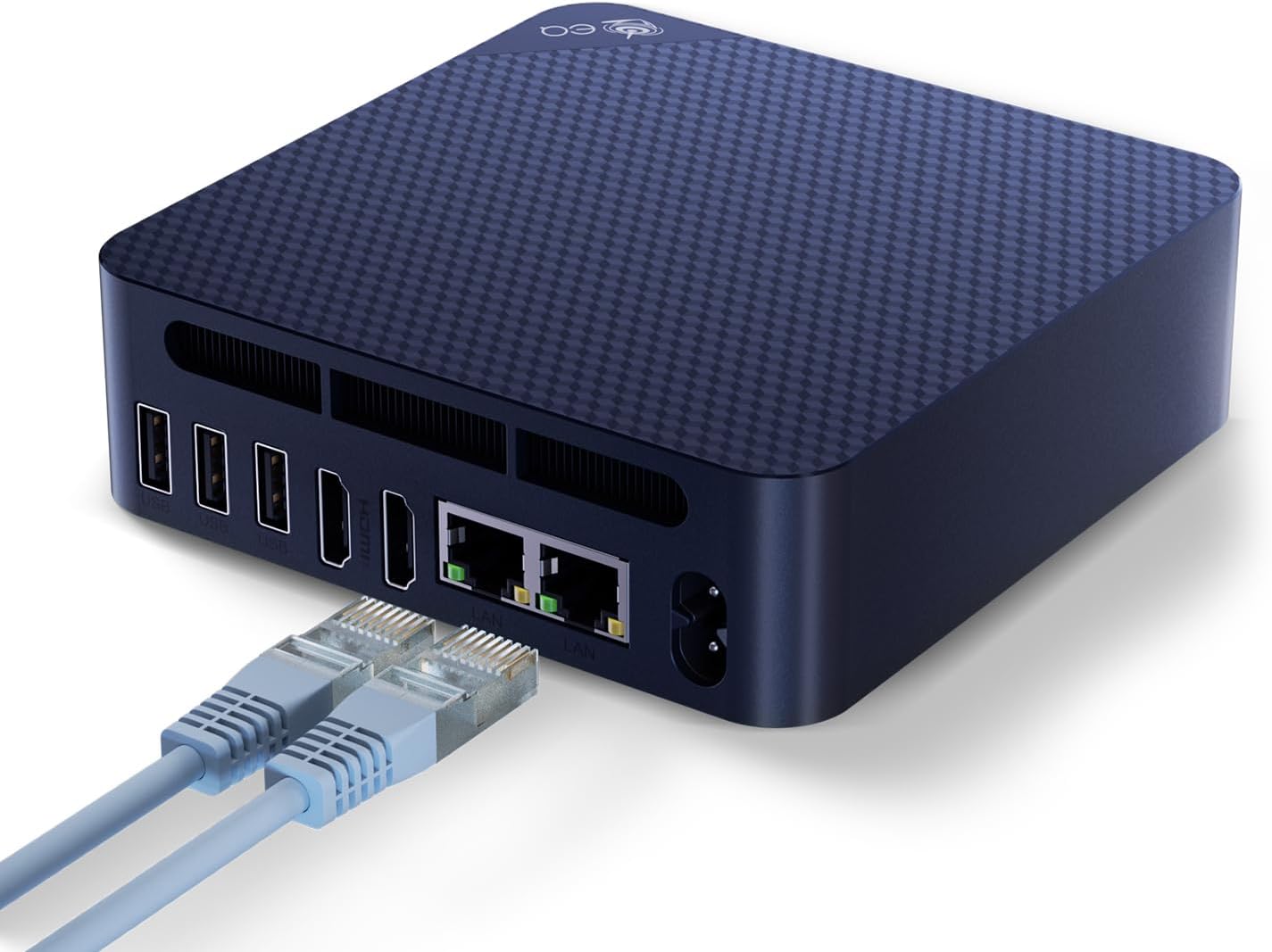 Beelink Mini PC EQ14, Intel Twin Lake-N150 Processor (up to 3.6GHz), Office Mini Computer 16GB DDR4 500GB SSD Windows 11 Home, Dual 2.5G LAN/Dual HDMI/WiFi 6/BT5.2