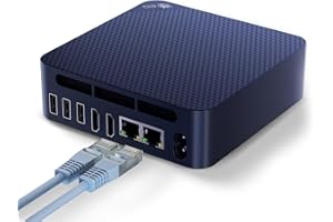Beelink Mini PC EQ14, Intel Twin Lake-N150 Processor (up to 3.6GHz), Office Mini Computer 16GB DDR4 500GB SSD Windows 11 Home, Dual 2.5G LAN/Dual HDMI/WiFi 6/BT5.2