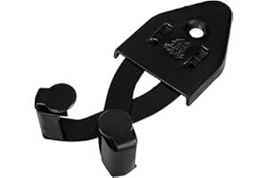 Mythrojan Supports muraux en métal pour épée verticale - Support mural multifonction réglable pour hache, couteaux - Noir, L