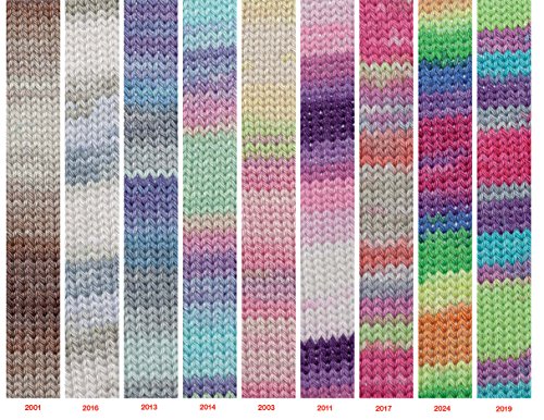 Katia Bombay 2011 wild orchid print 100g Wolle - 3