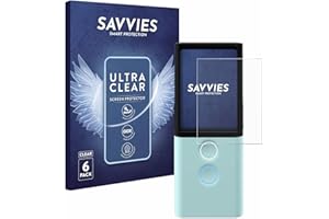 savvies (6 Pezzi Pellicola Protettiva per Vasco Translator M3 Protezione Schermo Trasparente